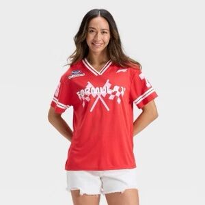 Hybrid Apparel Red Racing Women's Top